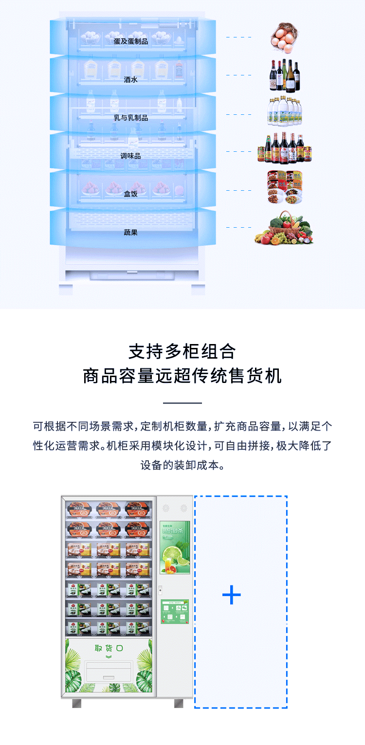 優(yōu)趣生活自動(dòng)售賣(mài)生鮮機(jī) 無(wú)人新零售(圖6)