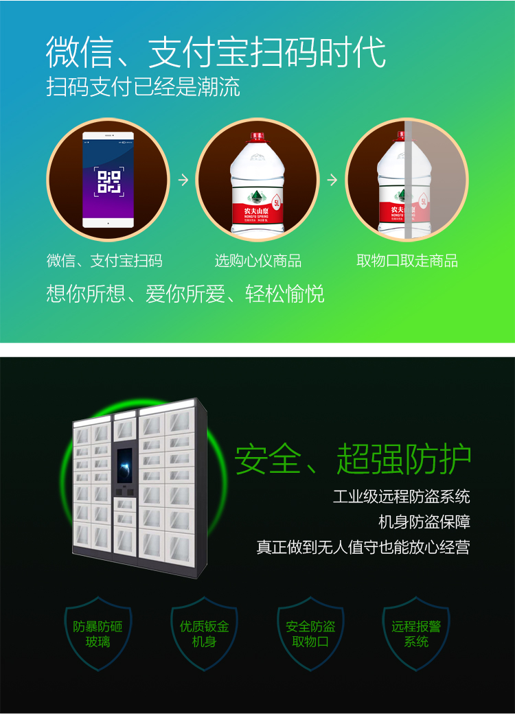 優(yōu)趣生活自動(dòng)售賣飲用水機(jī) 無(wú)人新零售 (圖3)