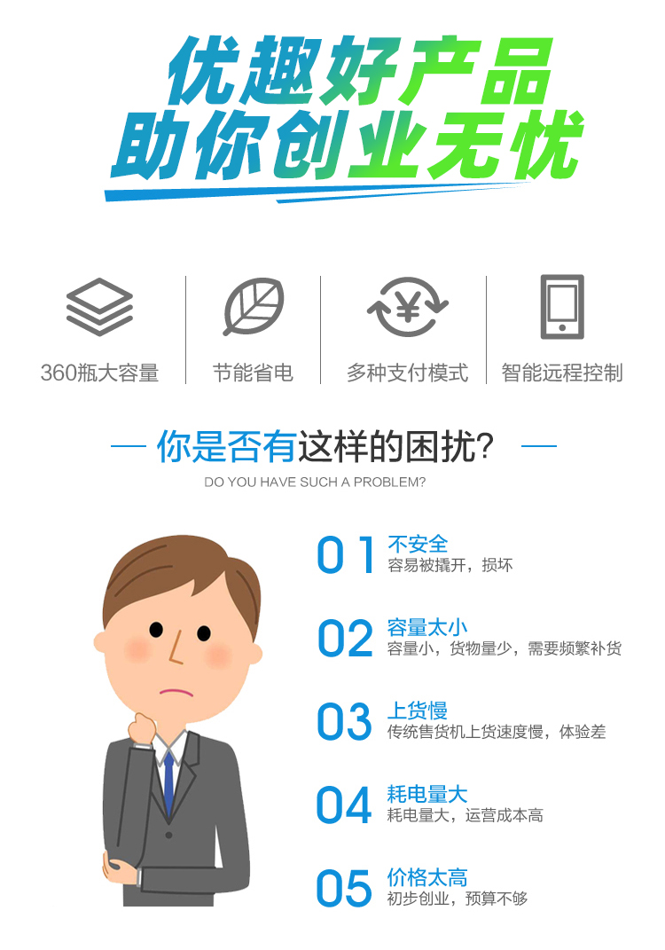 優(yōu)趣生活自動(dòng)售賣飲用水機(jī) 無(wú)人新零售 (圖2)